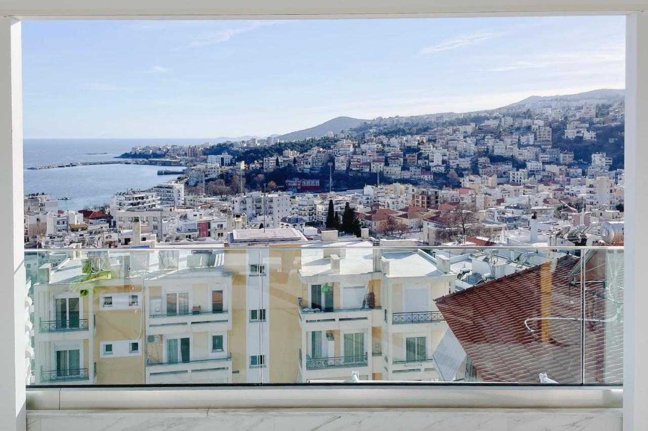 Euphoria Luxury Penthouse Apartment Kavala Bagian luar foto